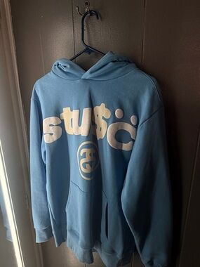 Stussy | Shirts | Stussy Cactus Hoodie Embroidered Logo Tan Skater  Streetwear Sweatshirt Mens L | Poshmark